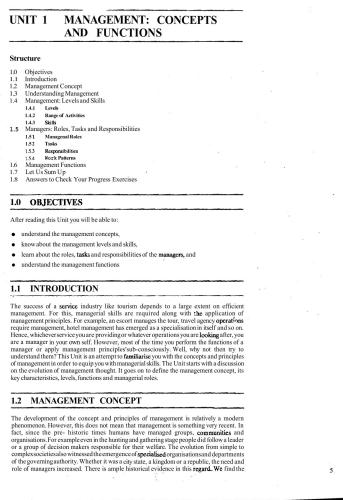 Bdpelective Coursebachelor Of Tourism Part 1 Ignou