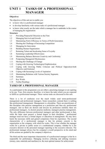 Diploma In Management Dim Ignou