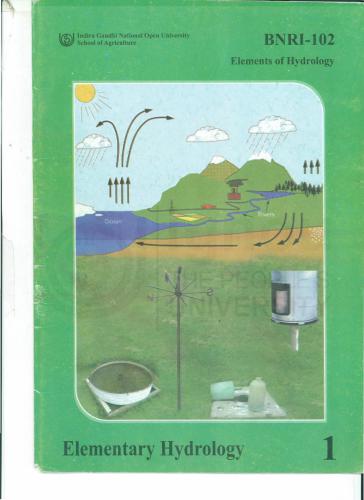 Diploma In Watershed Management Dwm Parti Ignou