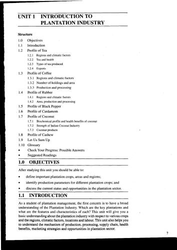 Post Graduate Diploma In Plantation Management Pgdpm Ignou