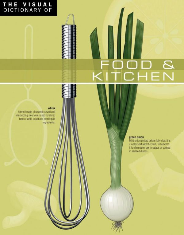 The Visual Dictionary Of Food Kitchen Ariane Archambault Jeanclaude Corbeil