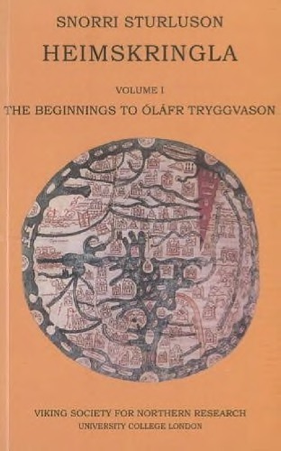 Heimskringla Vol 1 The Beginnings To Lfr Tryggvason 1st Snorri Sturluson