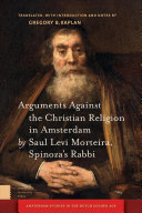Arguments Against The Christian Religion In Amsterdam Illustrated Saul Levi Morteira
