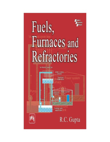 Fuels Furnaces And Refractories Paperback Rc Gupta
