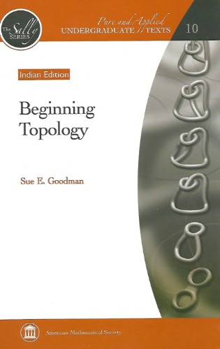Beginning Topology Indian Sue E Goodman