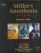 Millers Anesthesia Zur 6 Ed Miller Ronald D