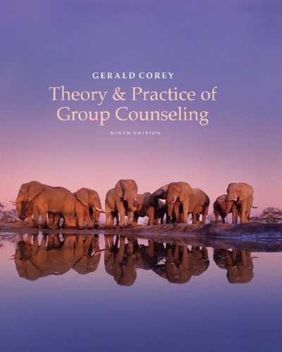 Theory And Practice Of Group Counseling Gerald Corey