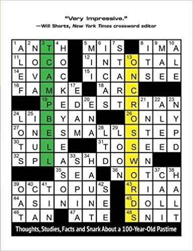 On Crosswords Thoughts Studies Facts And Snark About A 100yearold Pastime T Campbell