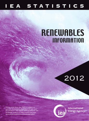 Renewables Information 2012 Agency International Energy Development