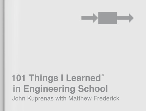 101 Things I Learned In Engineering School John Kuprenas Matthew Frederick