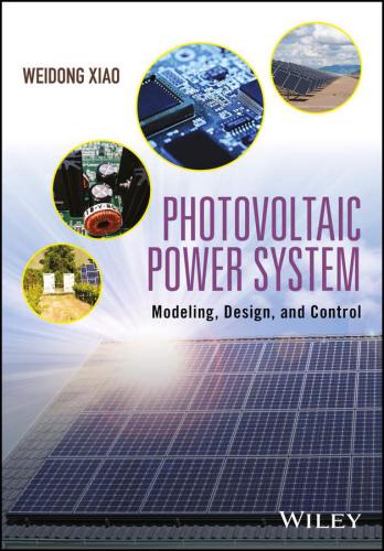 Photovoltaic Power System Modeling Design And Control Weidong Xiao