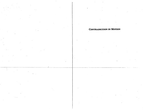 Contradiction In Motion Hegels Organic Concept Of Life And Value Songsuk Susan Hahn