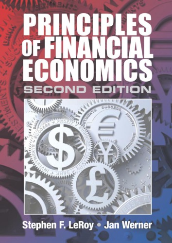 Principles Of Financial Economics 2nd Edition Stephen F Leroy