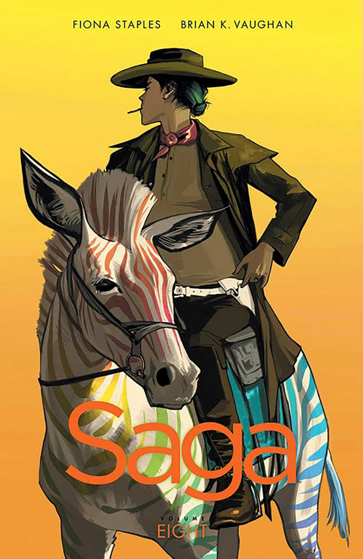 Saga 8 Illustrated Brian K Vaughan