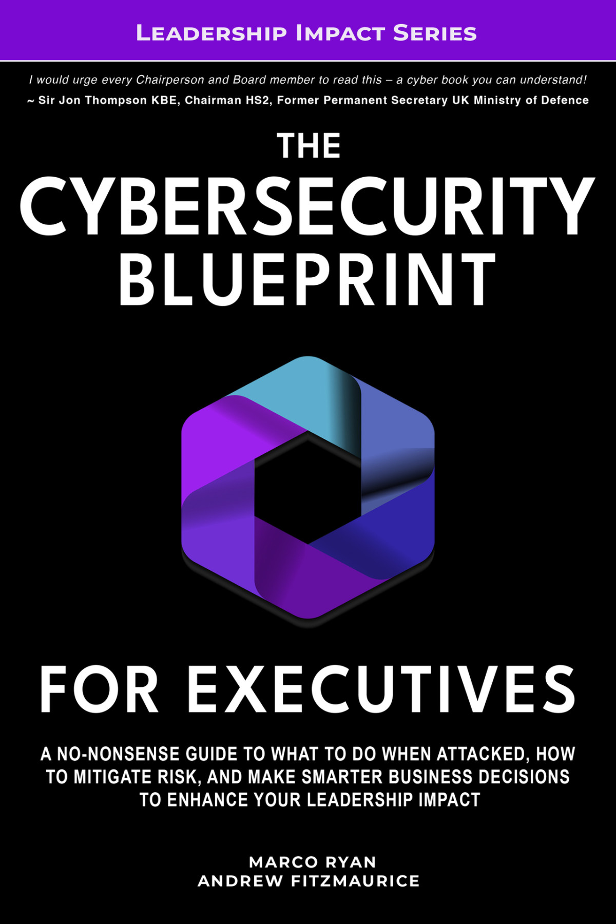 The Cybersecurity Blueprint For Executives A Nononsense Guide To What To Do When Attacked How To Mitigate Risk And Make Smarter Business Decisions Impact Leadership Impact Series Fitzmaurice