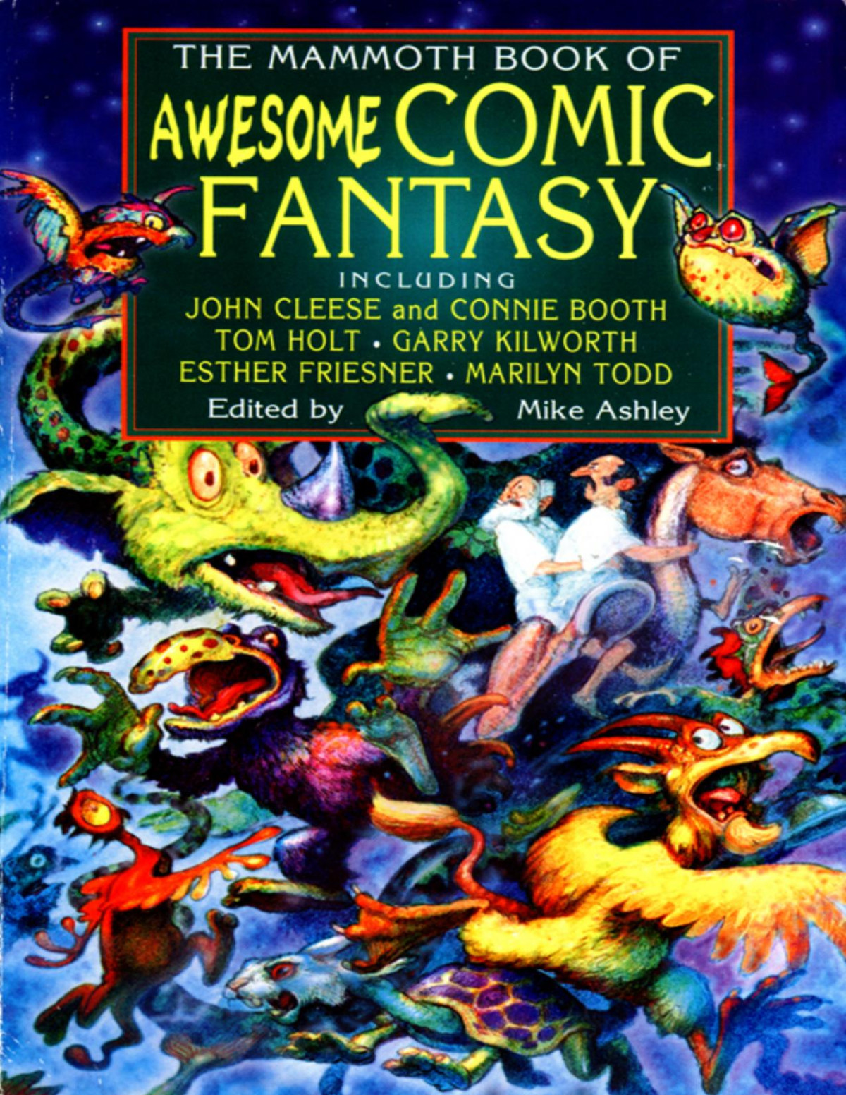 The Mammoth Book Of Awesome Comic Fantasy Mike Ashley