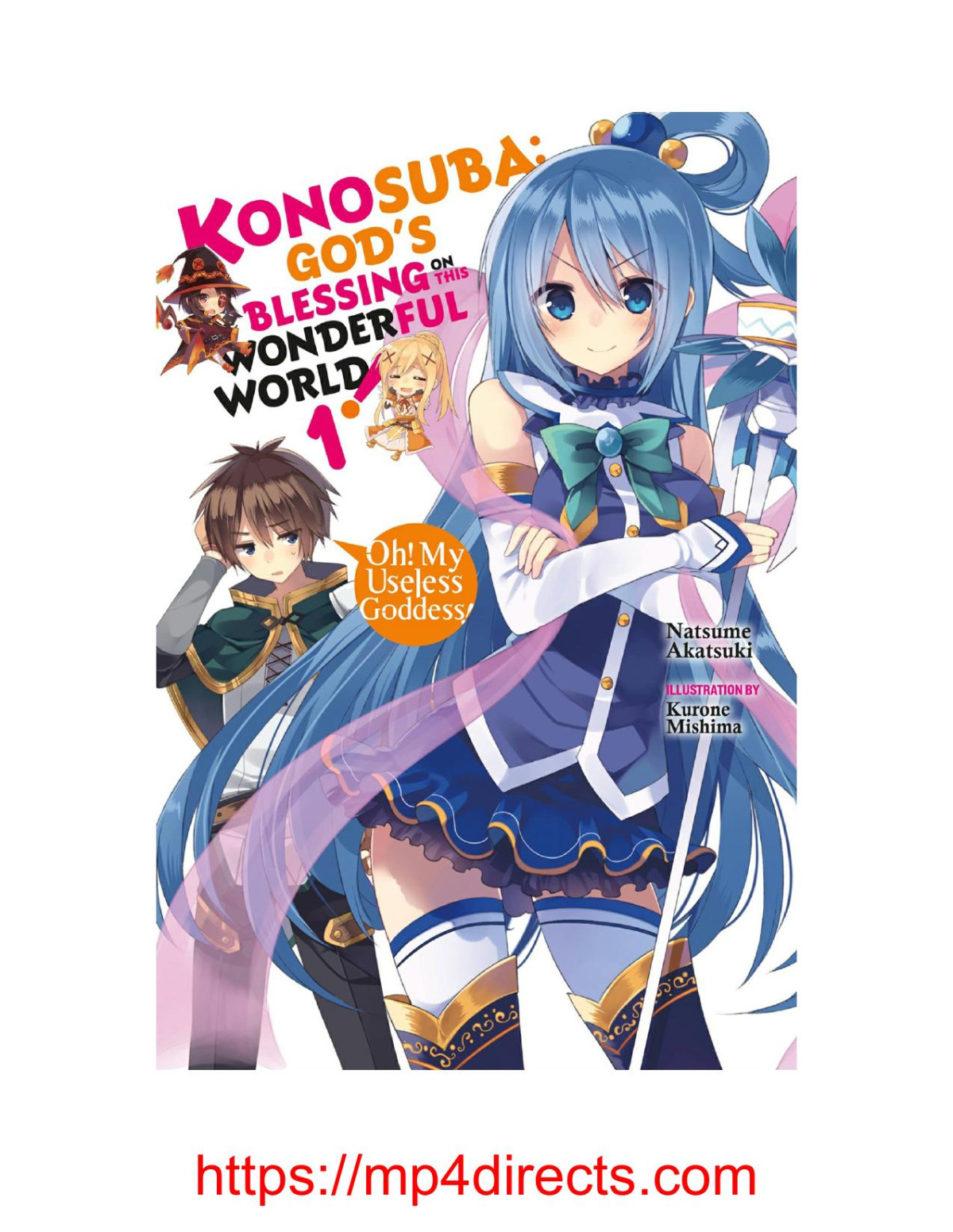 Konosuba Gods Blessing On This Wonderful World Vol 1 Natsume Akatsuki Kurone Mishima