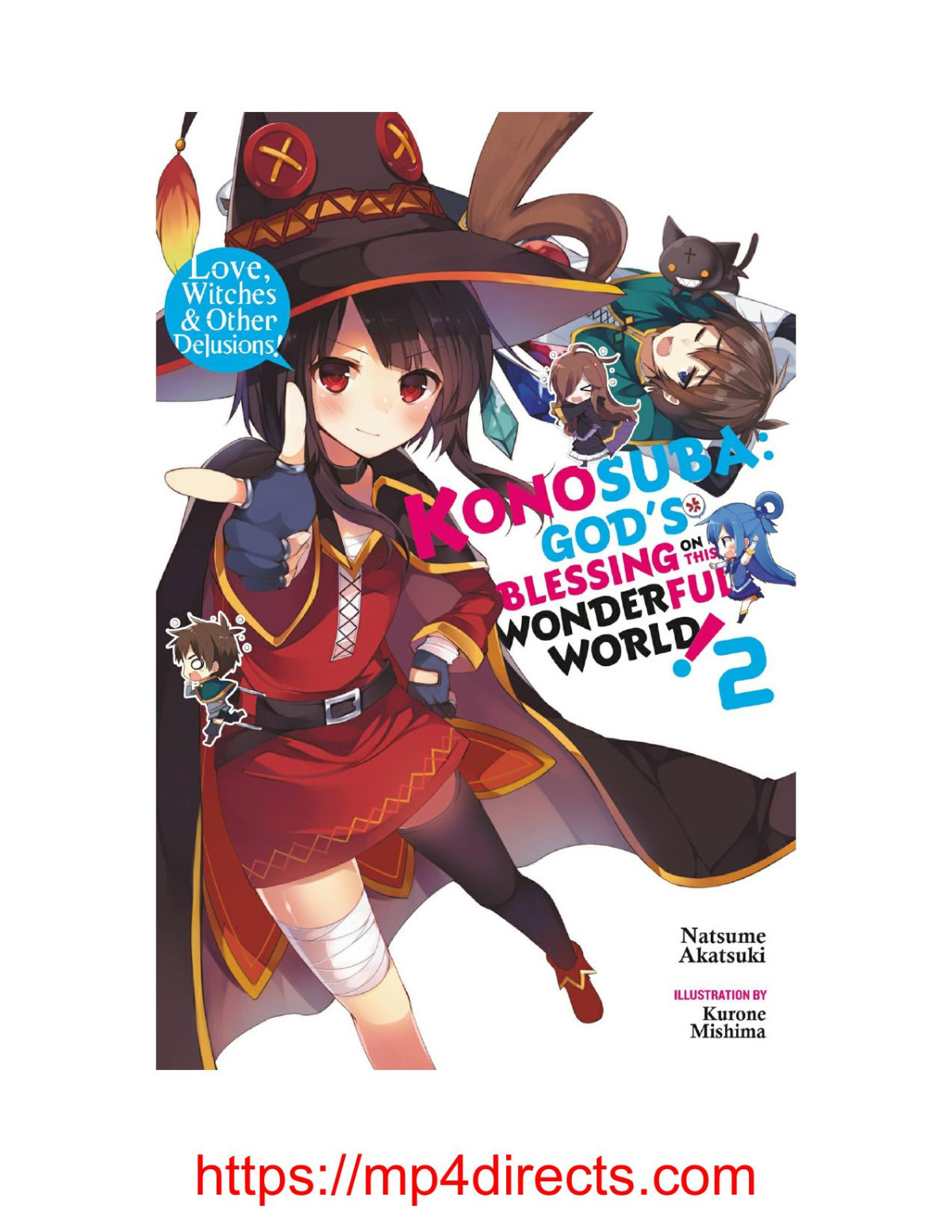 Konosuba Gods Blessing On This Wonderful World Vol 2 Light Novel Natsume Akatsuki Kurone Mishima
