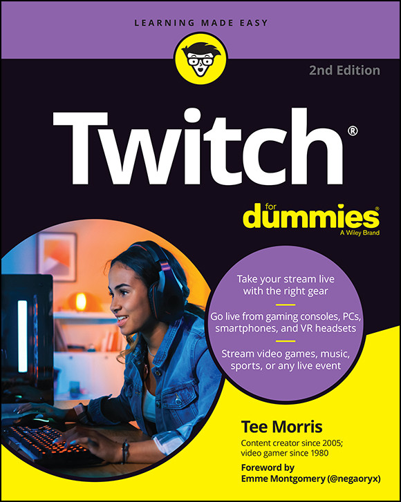 Twitch For Dummies Tee Morris