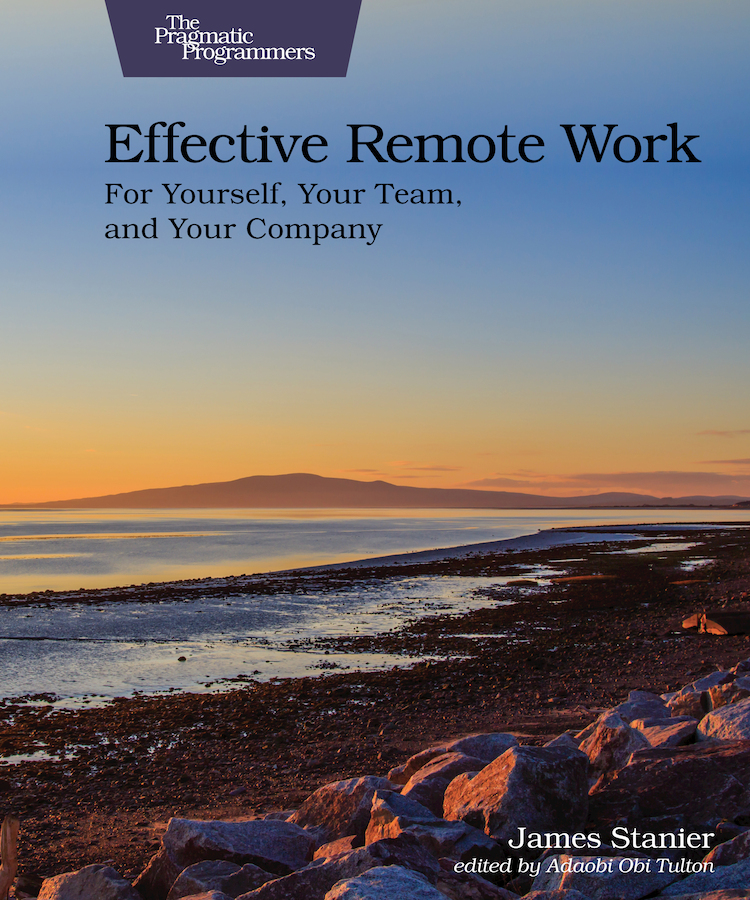 Effective Remote Work 1st Edition Dr James Stanier