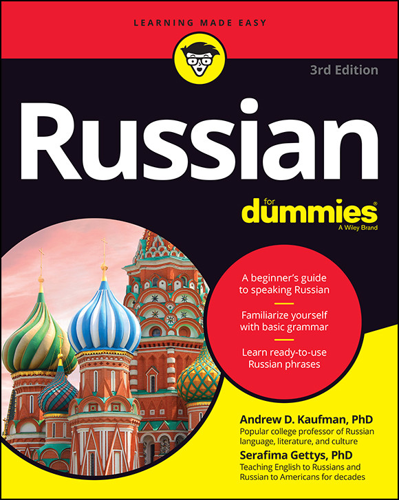 Russian For Dummies Andrew D Kaufman Serafima Gettys