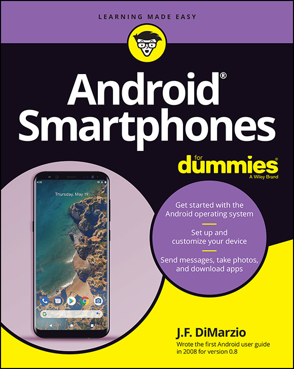 Android Smartphones For Dummies Jerome Dimarzio