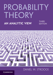 Probability Theory An Analytic View 3rd Edition Daniel W Stroock