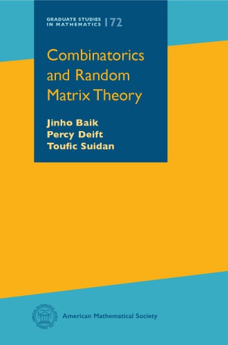 Combinatorics And Random Matrix Theory Jinho Baik