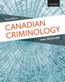 Canadian Criminology 3rd Edition Winterdyk John