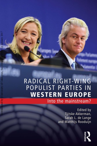 Radical Rightwing Populist Parties In Western Europe Tjitske Akkerman
