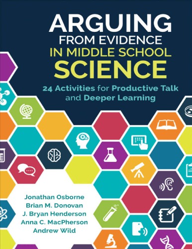 Arguing From Evidence In Middle School Science Jonathan Osborne