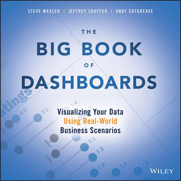 The Big Book Of Dashboards Visualizing Your Data Using Realworld Business Scenarios Paperback Steve Wexler Jeffrey Shaffer Andy Cotgreave