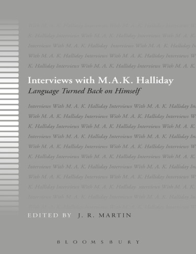 Interviews With Mak Halliday J R Martin