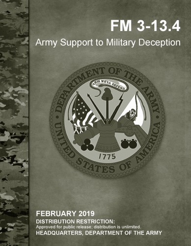Fm 3134 Army Support To Military Deception Department Of The Army