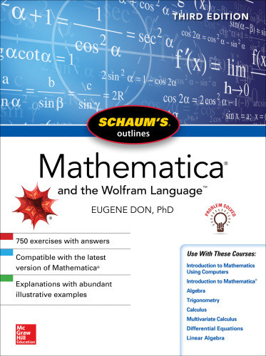 Schaums Outline Of Mathematica 3rd Edition 3rd Edition Eugene Don