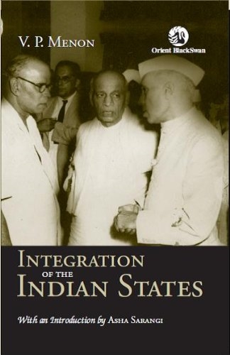 Integration Of The Indian States Vp Menon