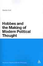 Hobbes And The Making Of Modern Political Thought Hobbes Thomas Hull