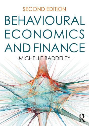 Behavioural Economics And Finance 2nd Michelle Baddeley