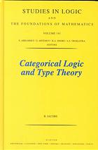 Categorical Logic And Type Theory Bart Jacobs