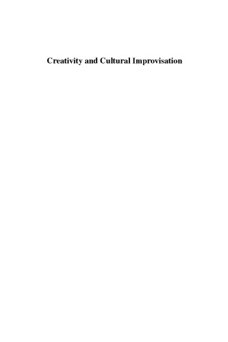 Creativity And Cultural Improvisation Elizabeth Hallam Tim Ingold Eds