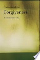 Forgiveness Vladimir Jankélévitch