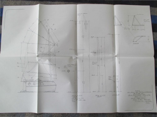 Selway Fisher Micro 8 Boat Yacht Sailboat Plan Plans C Paul Fisher