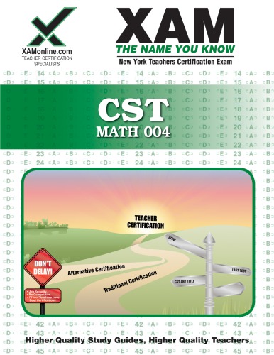 Cst Mathematics Teacher Certification Exam Sharon A Wynne
