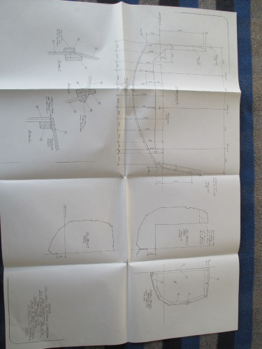 Selway Fisher Micro 8 Boat Yacht Sailboat Plan Plans F Paul Fisher