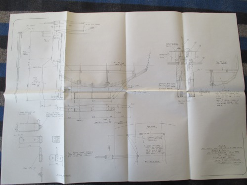 Selway Fisher Micro 8 Boat Yacht Sailboat Plan Plans G Paul Fisher