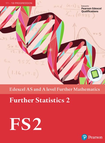Edexcel As And A Level Further Mathematics Further Statistics 2 Greg Attwood