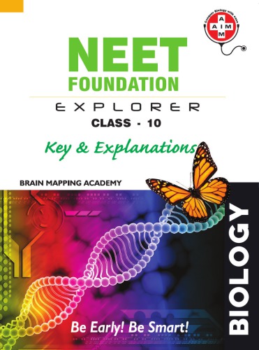 Biology Standard 10 X Neet Ntse Kvpy Foundation Explorer Key Explanation Brain Mapping Academy Hyderabad Class 10 Brain Mapping Academy Hyderabad Sof Sfo