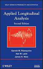 Applied Longitudinal Analysis 2nd Ed Fitzmaurice Garrett M Laird