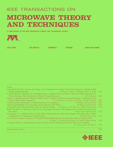 Ieee Mttv052i07 200407 7th Edition Fantomasping