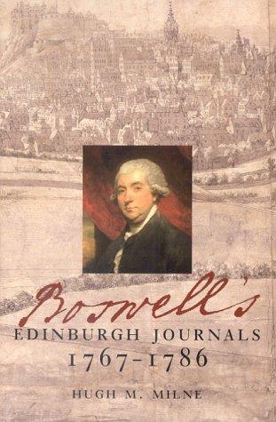 Edinburgh Journals 17671786 James Boswell